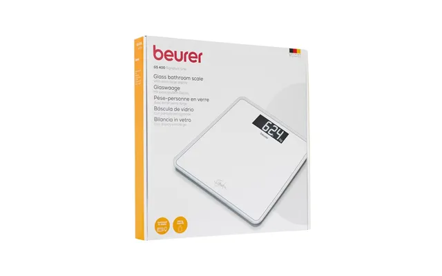 Beurer Badevægt - Gs 400 Bathroom Scale Glass White