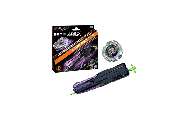 Beyblade X Victory Grip Launcher Set - Saber Samurai 2-70l