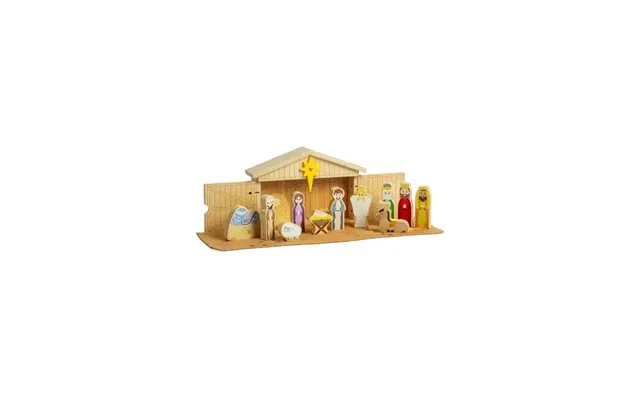 Bigjigs Wooden Nativity Set 13pcs.