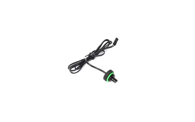 Bitspower G1 4 Matt Black Temperature Sensor Stop Fitting