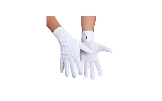 Boland - Gloves With Push Button White Xl