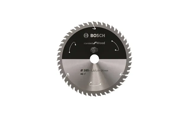 Bosch Standard For Wood-rundsavklinge Til Batteridrevne Save 165x1,5 1x20 T48