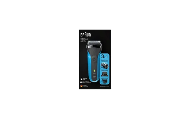 Braun Barbermaskine S3 Shave&style 310bt Blue