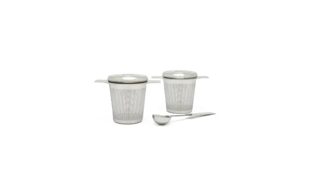 Bredemeijer Two Tea Filters With Tea Measuring Spoon
