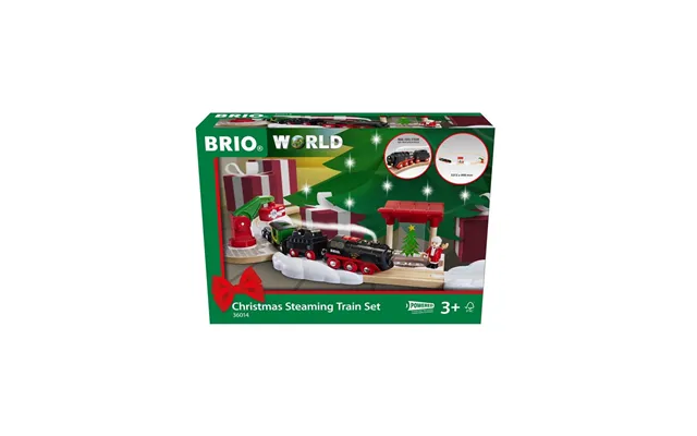 Brio 36014 Christmas Steaming Train Set