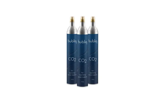 Bubliq 3 X Co2 Cylinder 450 G