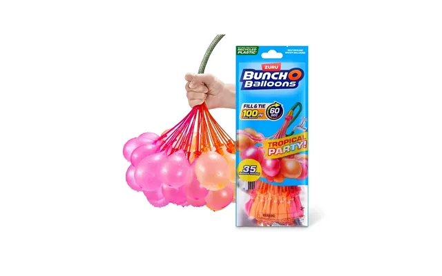 Bunch O Balloons Tropical Party 1pk Foilbag - Assorted