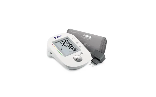 B.well Blodtryksmåler Blood Pressure Monitor Pro-35 M-l - Cuff Power Adapter 30 Memories