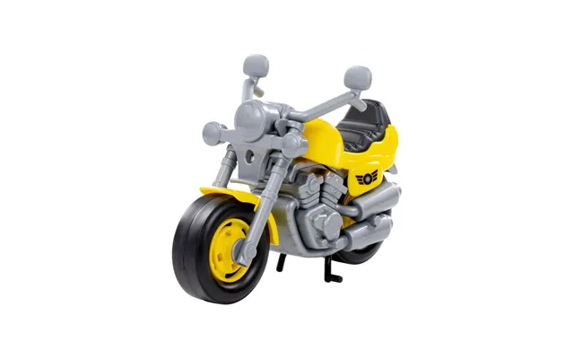 Cavallino Toys Cavallino Race Motorbike Yellow 25cm