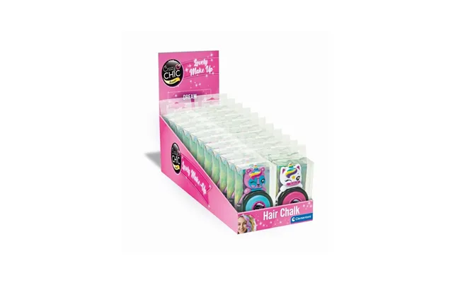 Clementoni Crazy Chic Hair Chalk Unicorn Pink Blue