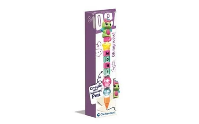 Clementoni Create Your Message Pen Fantasy Wow