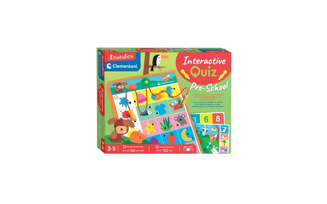 Clementoni Education - Interactive Quiz Pre-school Learning Game