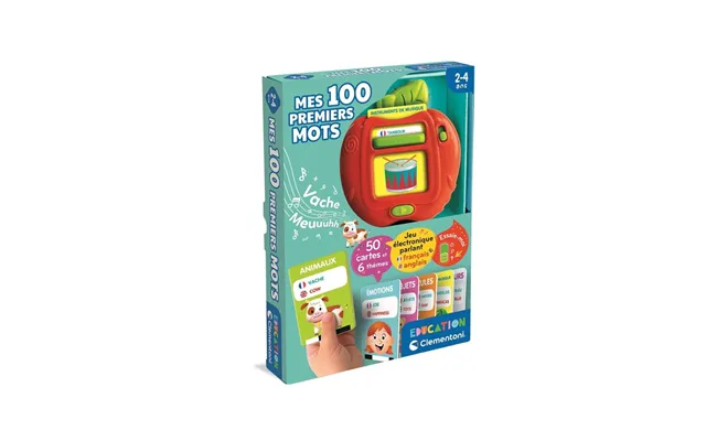 Clementoni Education - My 100 First Words Fr-en