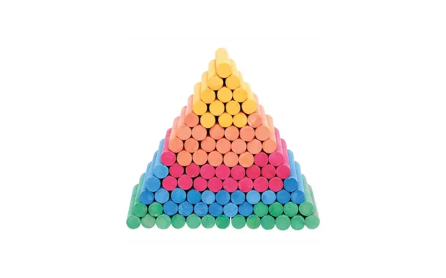 Colorations - Colored Dustless Chalk 100 Pcs.