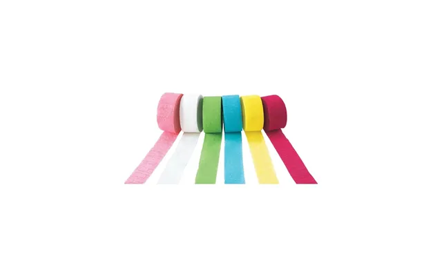 Colorations - Crepe Paper Garlands Set 2 Set Of 6