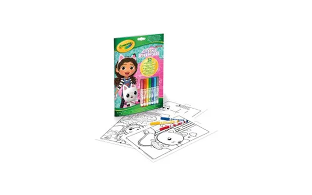 Crayola Coloring & Activity Gabby's Dollhouse