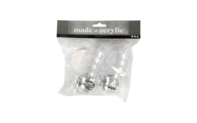 Creativ Company - Deco Balls Transparent 5cm 10 Pcs.
