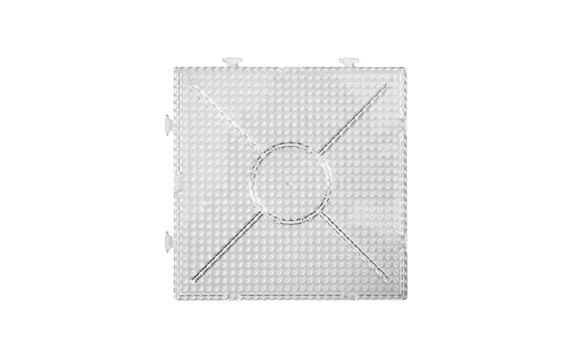 Creativ Company - Iron-on Bead Board Clear Square 15x15cm 2 Pcs
