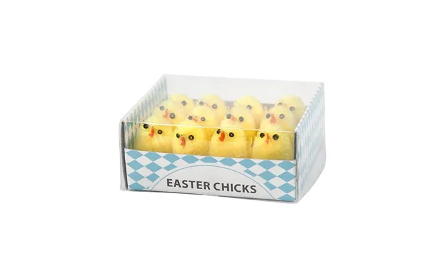 Creativ Company Yellow Easter Chicks Chenille 12pcs.