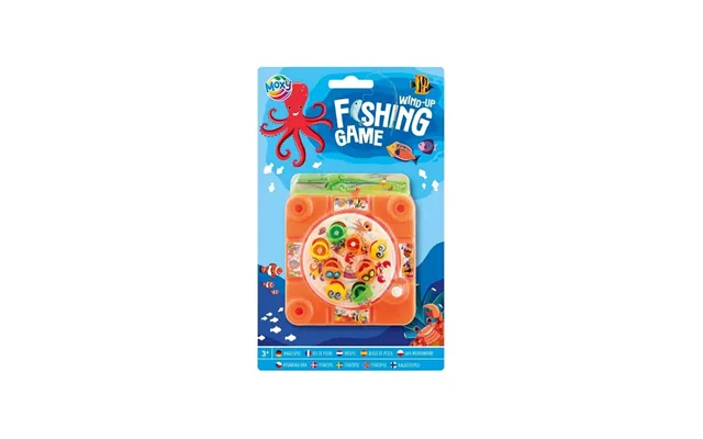 Creative Craft Group - Wind-up Fishing Game Orange
