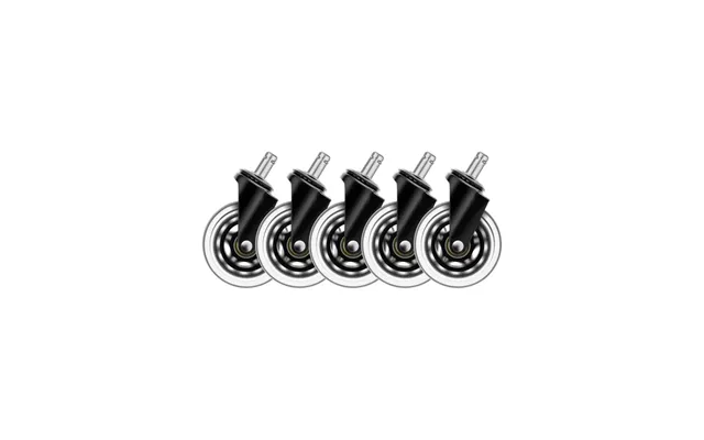 Deltaco 3 Universal Rubber Caster - Sort
