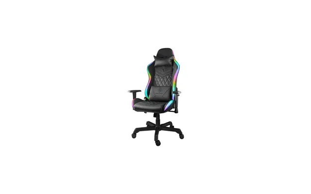 Deltaco Dc410 Rgb Gaming Chair Gamer Stol - Pu Læder