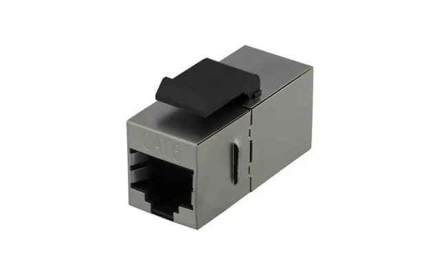 Deltaco Md-126 Cat6 Keystone Coupler Shielded 2 × Rj45 Plastic 180 Metal