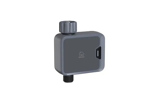 Deltaco Smart Home Wifi Water Controller Battery-powered Ip54 Fits 1 1 2 & 3 4 Taps