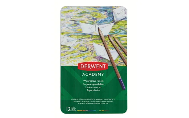 Derwent Akvarelfarve Blyanter 12 Stk.