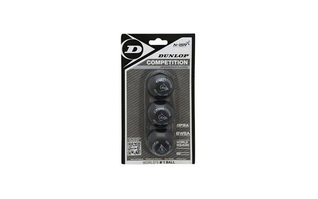 Dunlop Competition Squashbold 3-pak