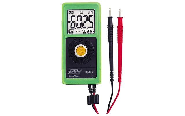 Elma Instruments Elma 25 Lommemultimeter Med Auto