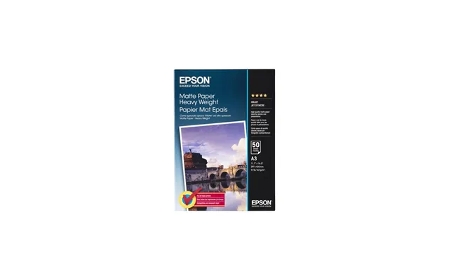 Epson Paper Matt Heavyweight A3 50 Sheets 167gm2