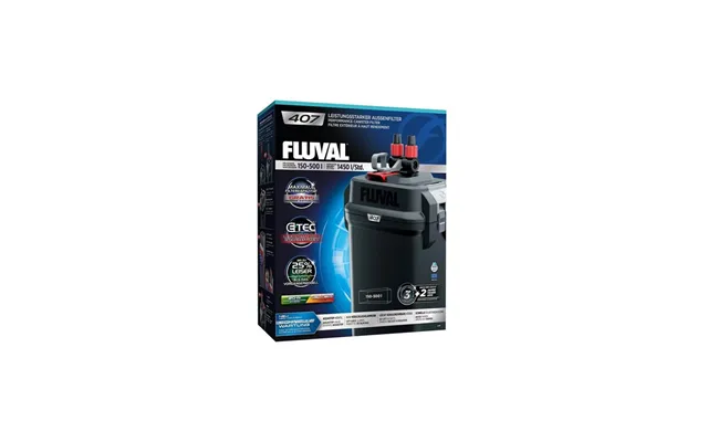 Fluval 407 - 1450 Ltr. T. 23w. 150-500 L.