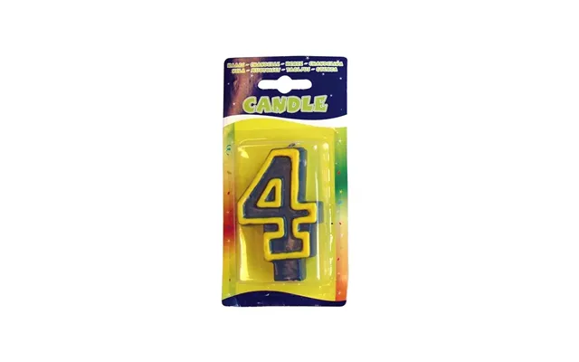 Folat Bv Birthday Candles Fun - 4 Years