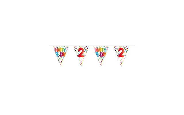 Folat Bv Flag Line Confetti 2 Years 10 Meters.