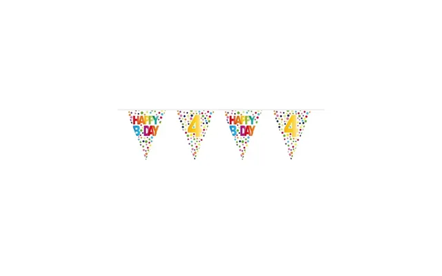 Folat Bv Flag Line Confetti 4 Years 10 Meters.