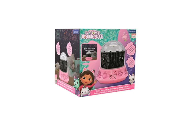 Gabby's Dollhouse Night Light Projector With Speaker