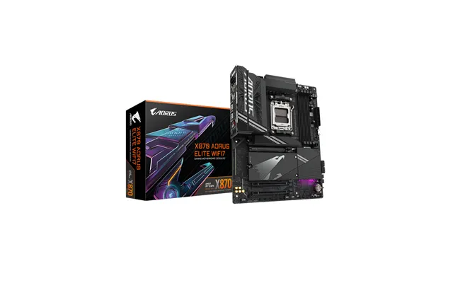 Gigabyte X870 Aorus Elite Wifi7 Bundkort - Amd X870