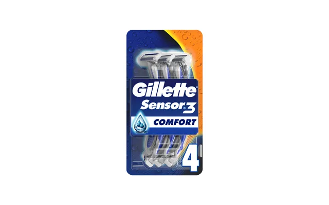 Gillette Sensor3 Engangsskrabere 4 Stk.