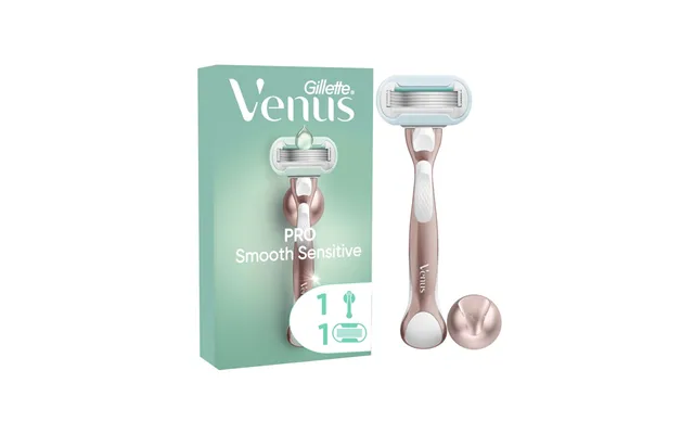 Gillette-venus Pro Smooth Sensitive Håndtag 1 Refill 1 Krog