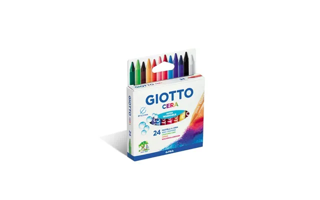 Giotto Cera Wax Crayons 24 Pcs Bl