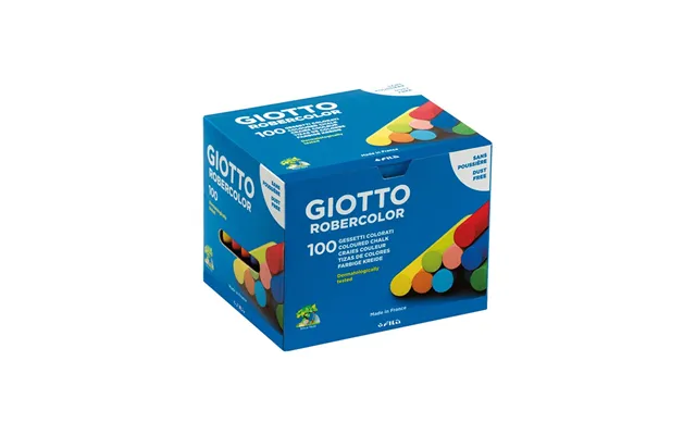Giotto Robercolor Chalks Assortd Col. Box 100-pack