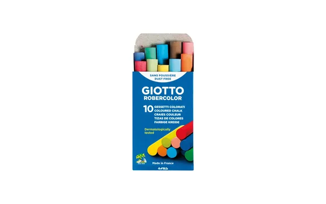 Giotto Robercolor Chalks Assorted Col. Box 10-pack