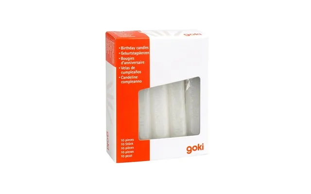 Goki Birthday Candles 10pcs.