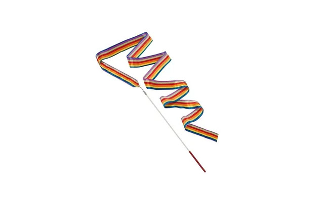 Goki Gymnastics Ribbon Rainbow