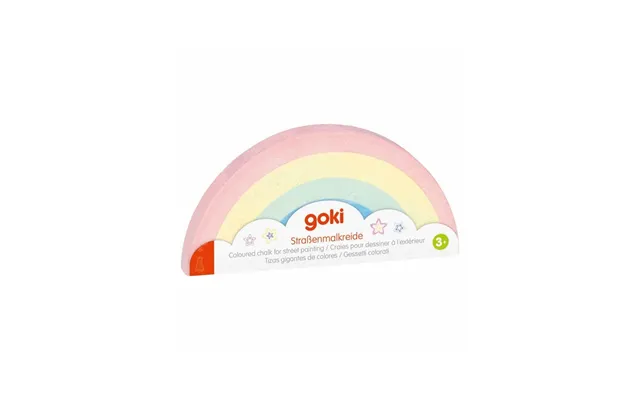 Goki - Sidewalk Chalk Rainbow