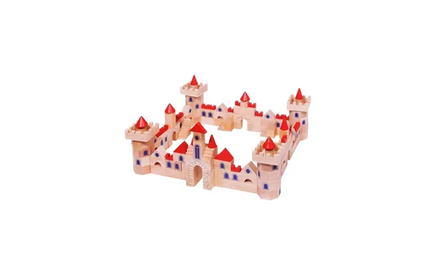 Goki Wooden Building Blocks Castle