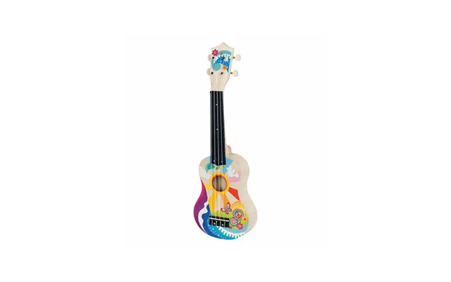 Goki Wooden Ukulele Flower Power