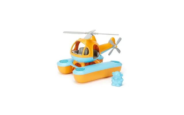 Green Toys - Sea Helicopter Orange