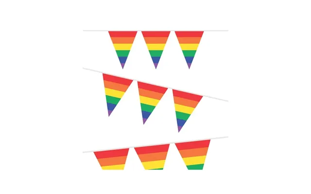 Haza Witbaard Flag Line Rainbow 10mtr.